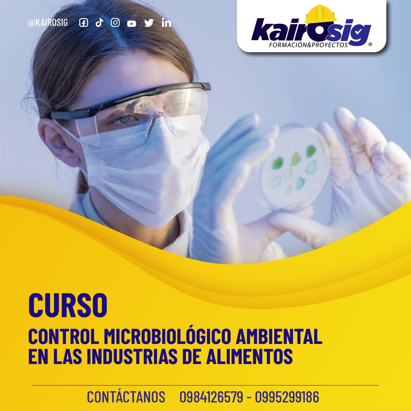 5° Control Microbiológico ambiental en industrias de alimentos