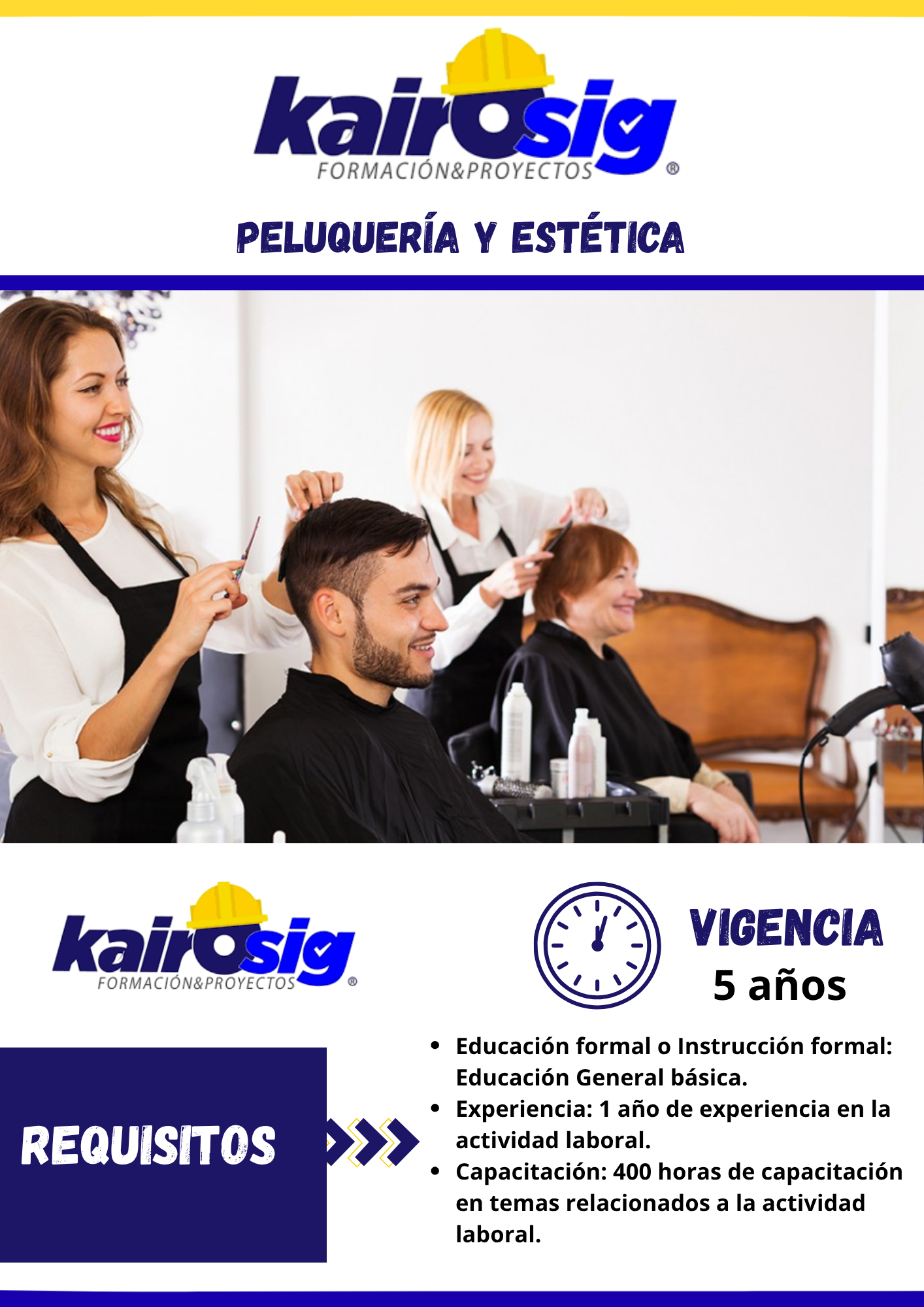 PELUQUERÍA Y ESTÉTICA